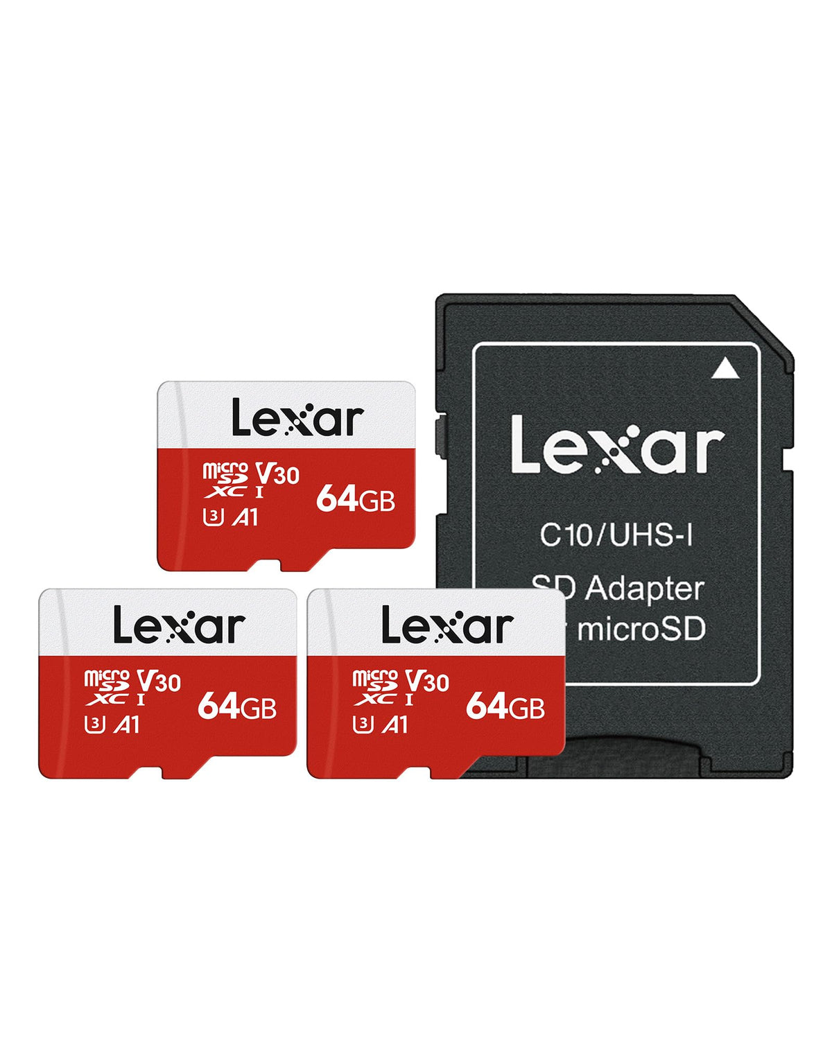 Lexar E-Series 32GB Micro SD Card 2 PK microSDHC UHS-I Flash Memory Card