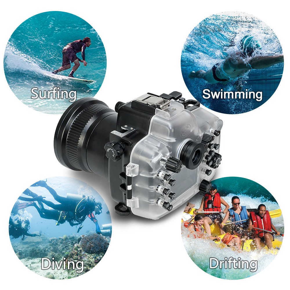 Sea Frogs Camera Case Compatible with Canon EOS 5D Mark III/IV 16-35mm