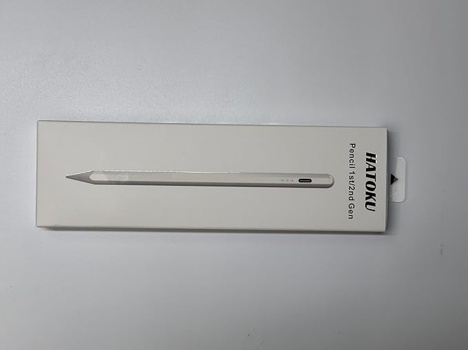 Stylus Pen for iPad 2018-2025, Fast Charging Magnetic Pencil (1st Generation) with Tilt Sensitivity & Palm Rejection for iPad Air 3/4/5/M2/M3, iPad mini 5/6, iPad 6/7/8/9/10/11, iPad Pro 11"/12.9"/M4