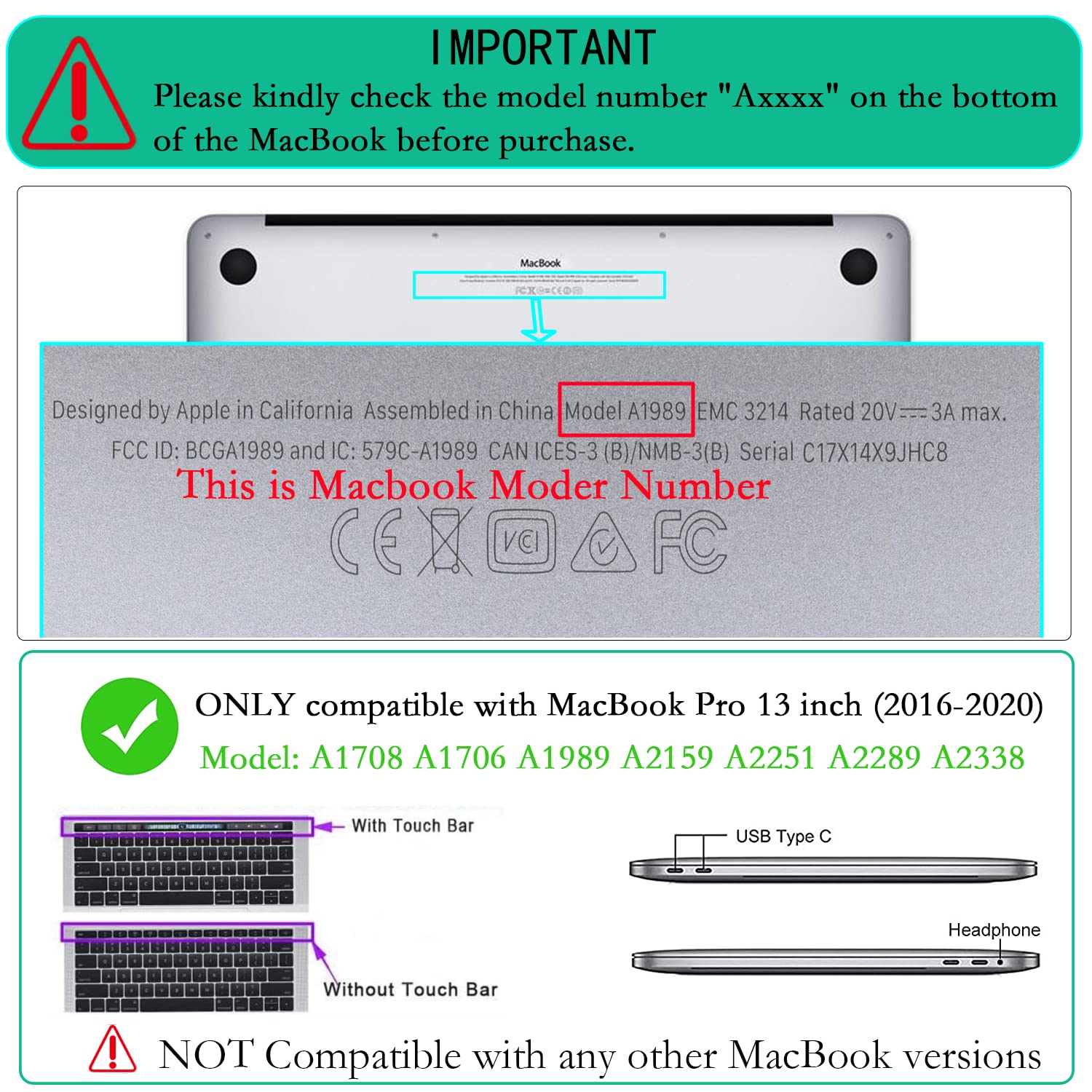 LanBaiLan Compatible for MacBook Pro 13 inch with Touch Bar 2022 2020 2019 2018 2017 2016 Release M1 M2 A2338 A2289 A2251 A2159 A1989 A1706 A1708, Laptop Hardshell Case and Keyboard Cover, Art Scenery