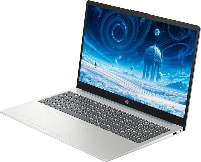 HP Touch Screen Laptop Computer, 15.6" FHD IPS LED Touchscreen Laptop 16GB RAM 1TB SSD, Intel Core i3-N305, Windows 11 Pro with Microsoft Office Lifetime Suite, SageNova Earphones, Moonlight Blue