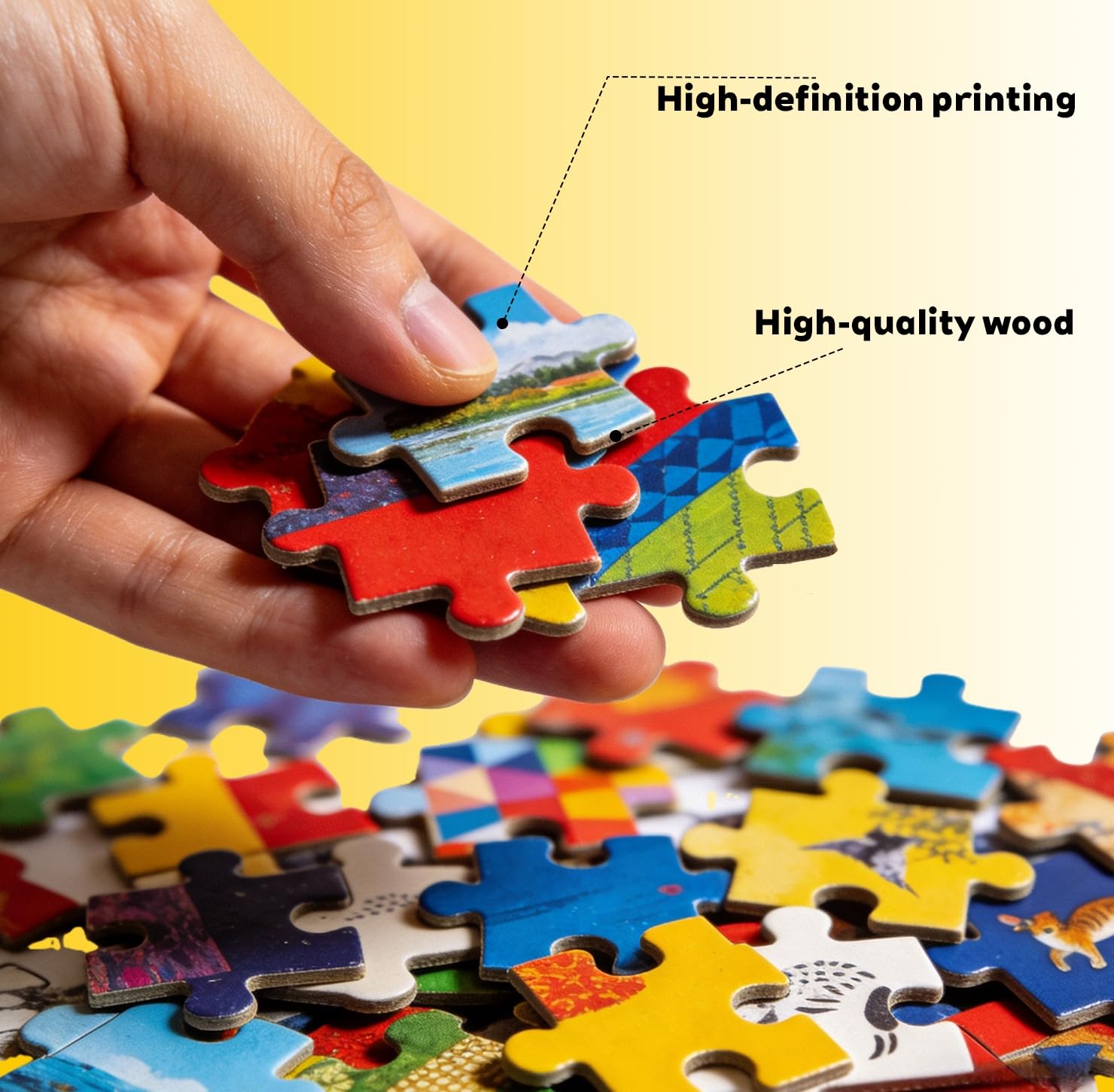 Custom Photos Puzzle, Personalized Jigsaw Puzzle for Adults 200Pcs