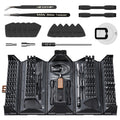 Mini Precision Manual Screwdriver Set,JAKEMY 180 in 1 Laptop Screwdriver Repair Tool Kit,Magnetic Multi-Bit Tiny Manual Screwdriver Bit Kit for DIY,Computer,PS5,Xbox,RC Car,Jewelers,Glasses,Watch,Home