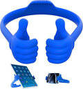 Honsky Thumbs Up Portable Monitor Stand, Universal Tablet Display Holder for Desktop and Desk, Cute Blue