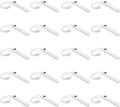 Amazon Basics Surge Protector Power Strip, 6-Outlet with 200J Protection, 2ft Extension Cord, Rectangle, White (20 Pack)