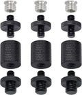 12 Pcs 1/4" & 3/8" Camera Screw Adapter Set - DSLR, GoPro, Flash & Light Stand Mounts