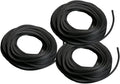 Window Screen Spline, (.125" x 40ft +.14" x 40ft +.16" x 40ft) 3 Sizes in 1 Kit - Screen Retainer Spline for Window Screen Replacement, Black, Tooltriz