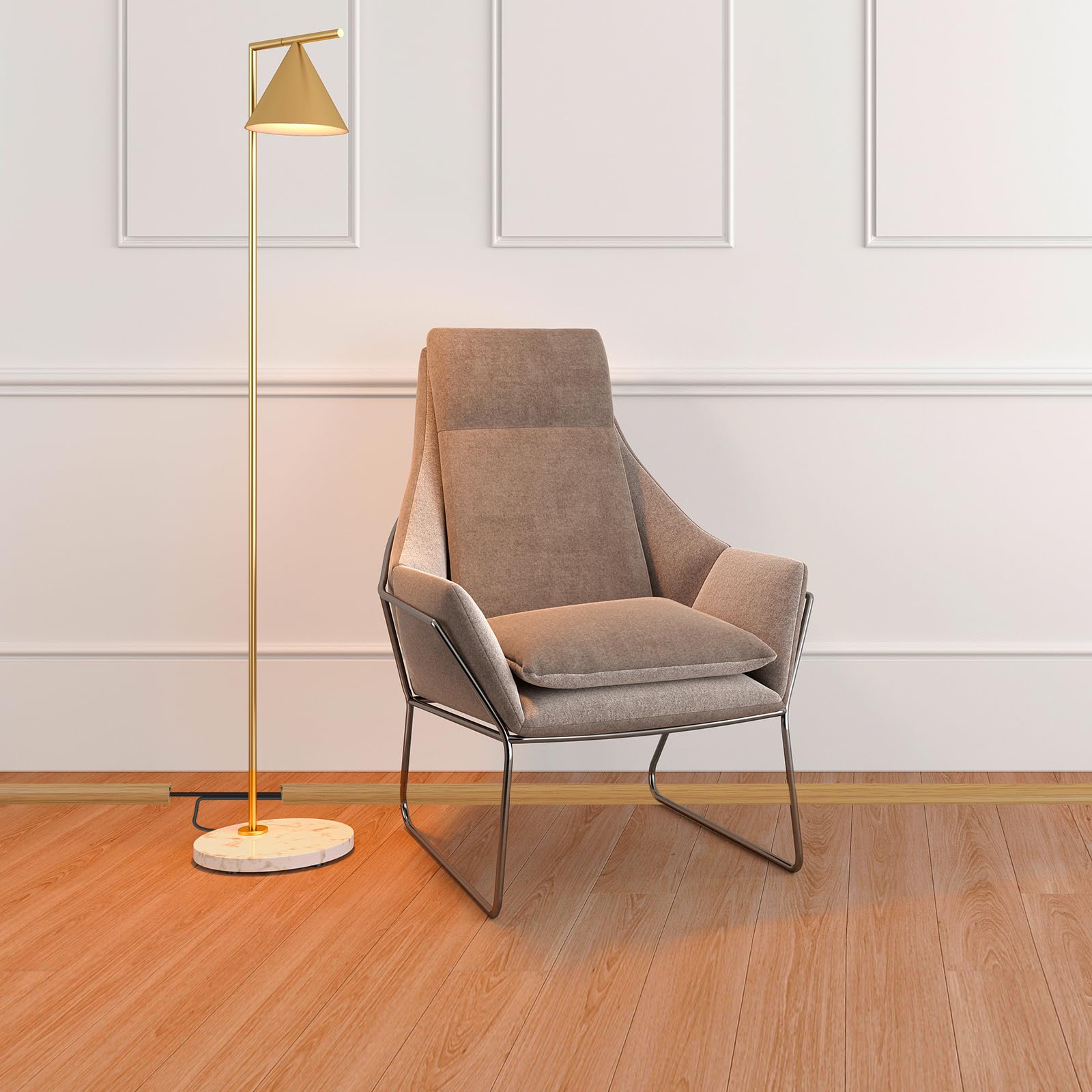 Floor Cord Cover Self Adhesive Cord Hider,10FT Cable Management, Extension Strip Protector for Wires, Prevent Cable Trips for Offices, Gyms, Exhibitions Cavity:0.3"(W) x 0.28"(H) Brown Wood