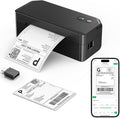 SVANTTO Y42BT Bluetooth Thermal Label Printer, 4x6 Shipping Label Printer for Small Business, Compatible with iOS, Android, Windows, Mac, Amazon, Ebay, Shopify, USPS, UPS, Etsy, Black