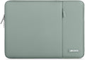 MOSISO Laptop Case 14 inch, 14 inch Laptop Sleeve Compatible with HP Lenovo Dell ASUS Acer, HP Stream, Dell Latitude, Lenovo IdeaPad, Polyester Vertical Computer Sleeve Bag with Pocket, Antique Green
