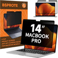 Privacy Screen for MacBook Pro 14 Inch (2021-2024, M1, M2, M3, M4), Removable Anti-Spy Filter for Mac Pro 14.2", Eye Protection HD Anti-Scratch