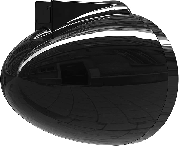 wet sounds Rev 8 Black V2 Revolution Series 8" Black Tower Speakers w/Swivel Clamp Mini