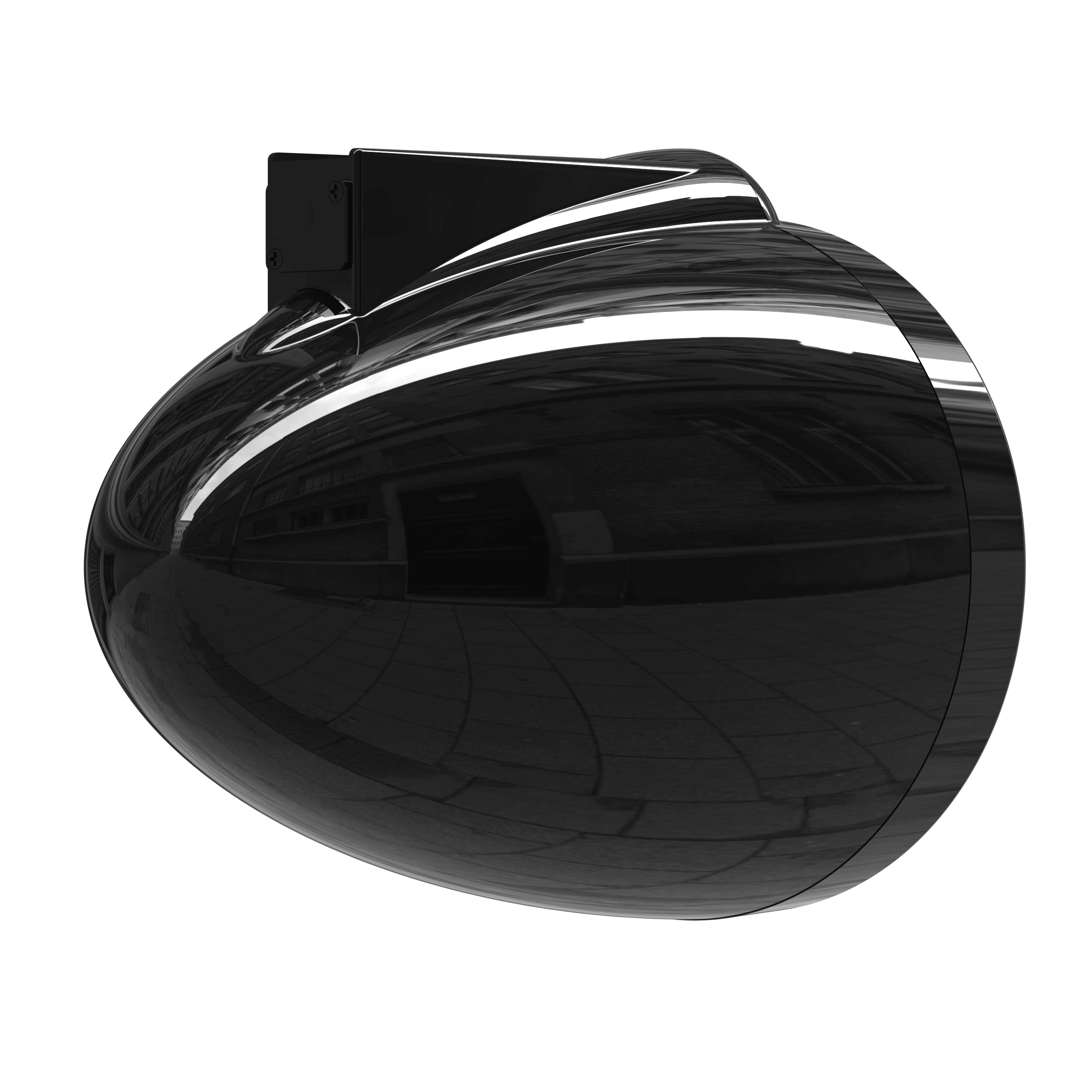 wet sounds Rev 8 Black V2 Revolution Series 8" Black Tower Speakers w/Swivel Clamp Base Mount