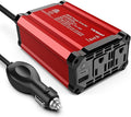 400W Car Power Inverter: vansoet DC 12V to AC 110V Inverter Converter, USB C PD 30W and USB-A QC 18W Port - Dual AC Plug Adapter Outlet Inverter for Vehicles, Laptop, Phones, Camera