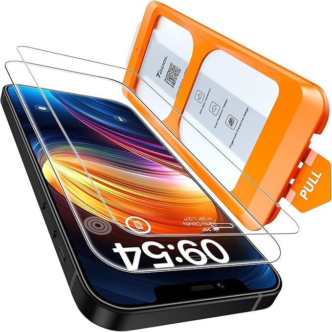 TOCOL for iPhone 16 Pro Privacy Screen Protector
