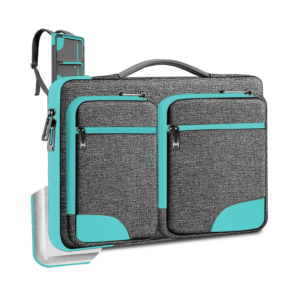 Hseok Laptop Case 15 15.6 16 inch Sleeve with Handle & Straps,Carbon