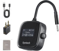 Syntech Airplane Bluetooth 5.4 Transmitter Receiver for 2 AirPods or Wireless Headphones, HD Display Low Latency 3.5mm AUX Jack Bluetooth Audio Adapter for Flying, TV, Car, Gym, Home Stereo