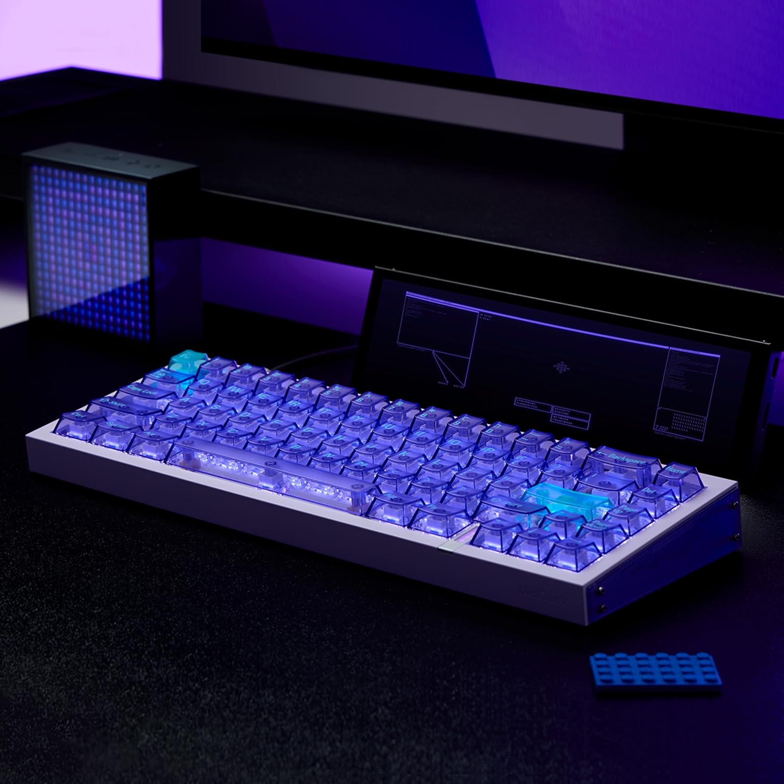 MelGeek REAL67 Wired Hall Effect Magnetic Gaming Keyboard, 65% Layout