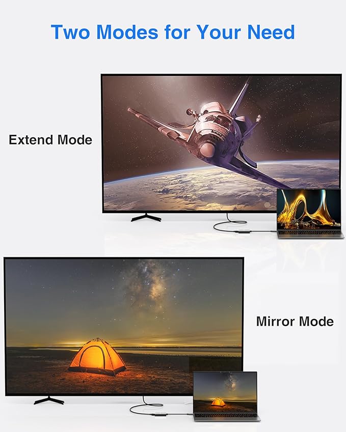 USB C to HDMI Adapter, 4K HDMI to USB-C Multiport Hub Adapter with 100W PD & USBA 3.0 Port, Type C Digital AV Converter for iPad Pro, MacBook Pro/Air, iPhone 15/16, Switch, TV, Monitor and More(Black)