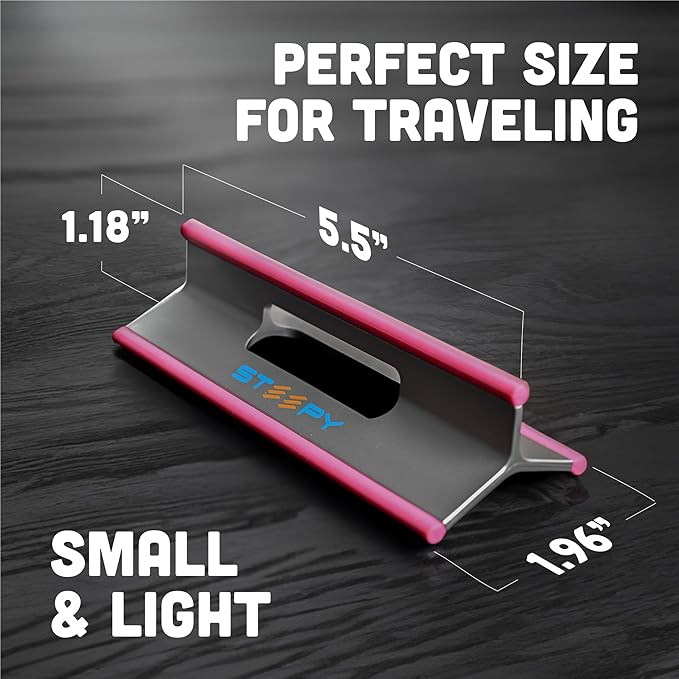 Steepy Adjustable Laptop Stand - 3 Height Options for Desk