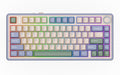 EPOMAKER x Aula F75 Gasket Mechanical Keyboard, 75% Wireless Hot Swappable Gaming Keyboard with Five-Layer Padding&Knob, Bluetooth/2.4GHz/USB-C, RGB (Green, Crescent Switch)