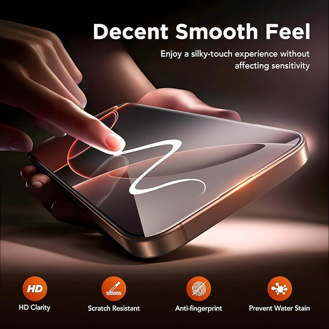 3-Pack Privacy Screen Protector for iPhone 16 Pro Max 6.9 Inch,Military-Grade Shatterproof Anti-Spy HD Tempered Glass with Installation Tray,Dust and Bubble Free ,9H Hardness,Anti - Fingerprint