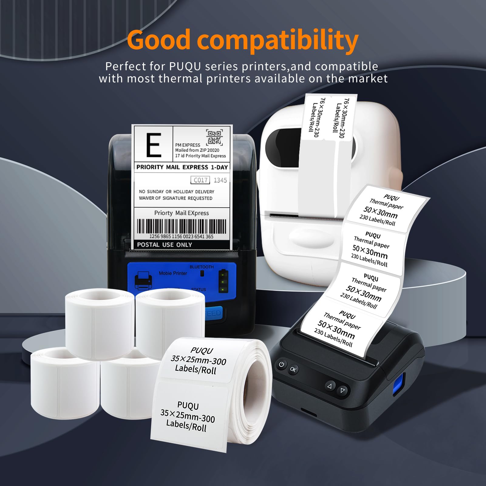 200 Pcs Cable Labels - Waterproof Wire Cord Label, Tear Resistant Wire Labels, Self Adhesive Cord Organizing Label, for Cable Management, Compatible with PUQU AQ20 Label Makers(Green) 30x90mm