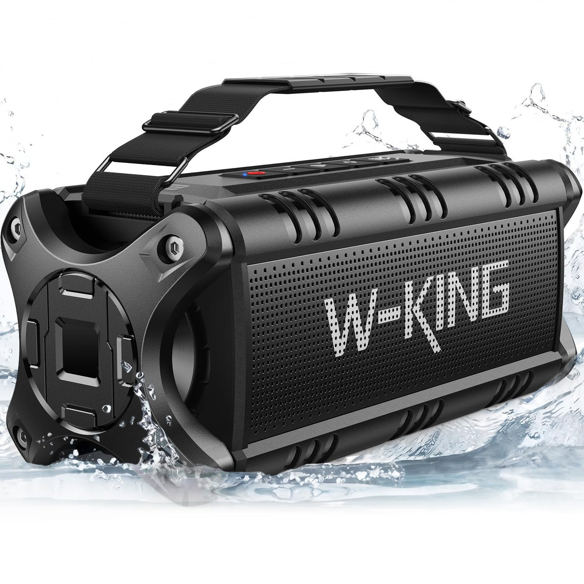 W-KING Bluetooth Speaker 90W Max, IPX6 Waterproof Portable Outdoor Speaker