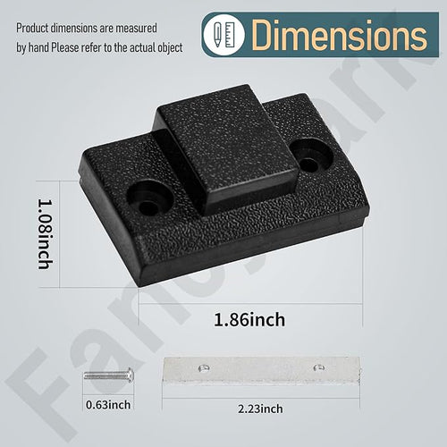 2 Pack Dust Cover Hinge Set Replacement Part for Turntables SL 1200 MKII