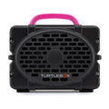Turtlebox Original Gen 3 Outdoor Bluetooth Speaker, Gray/Hot Pink