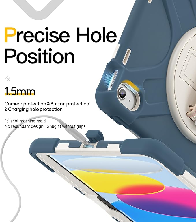 BRAECN for iPad (A16) 11th/10th Generation case 11/10.9 inch 2025/2022
