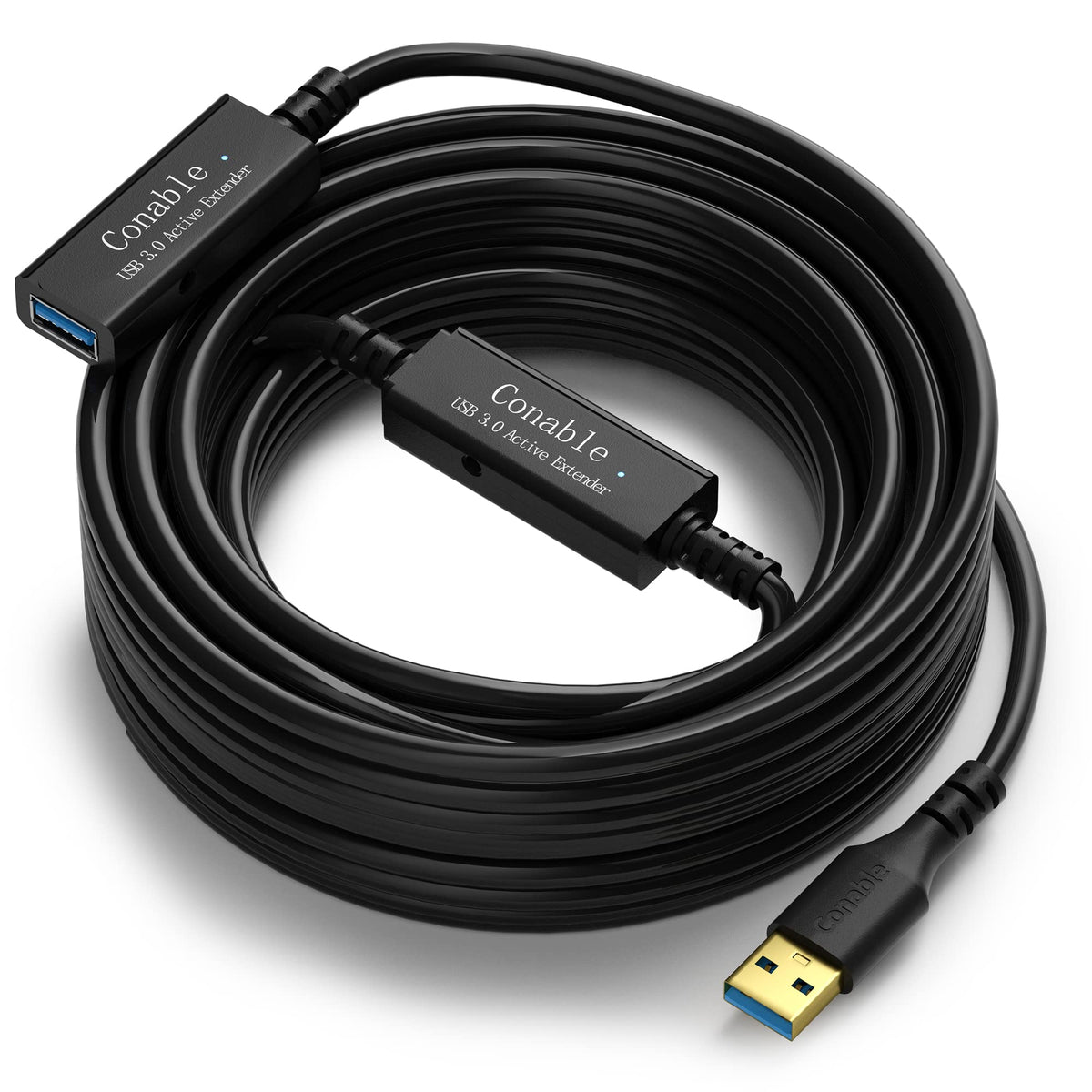 USB 3.0 Extension Cable 4FT (3-Pack), USB-A Extender Male to Female Cord
