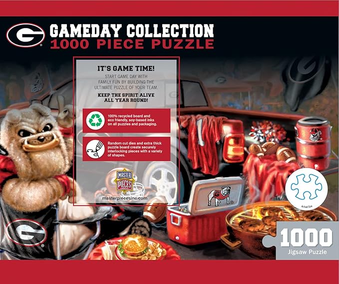 Masterpieces NCAA-Teams Unisex-Adult 1000-Piece Gameday Tailgate Puzzle