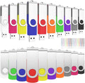 ABLAZE 8GB USB Flash Drive 100 Pack, USB 2.0 Thumb Drives Bulk Memory Sticks Pendrives 100PCS (Mixcolors)
