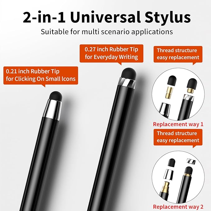 Stylus(10 PCS),Stylus Pen for Touchscreen,High Sensitivity & Precision