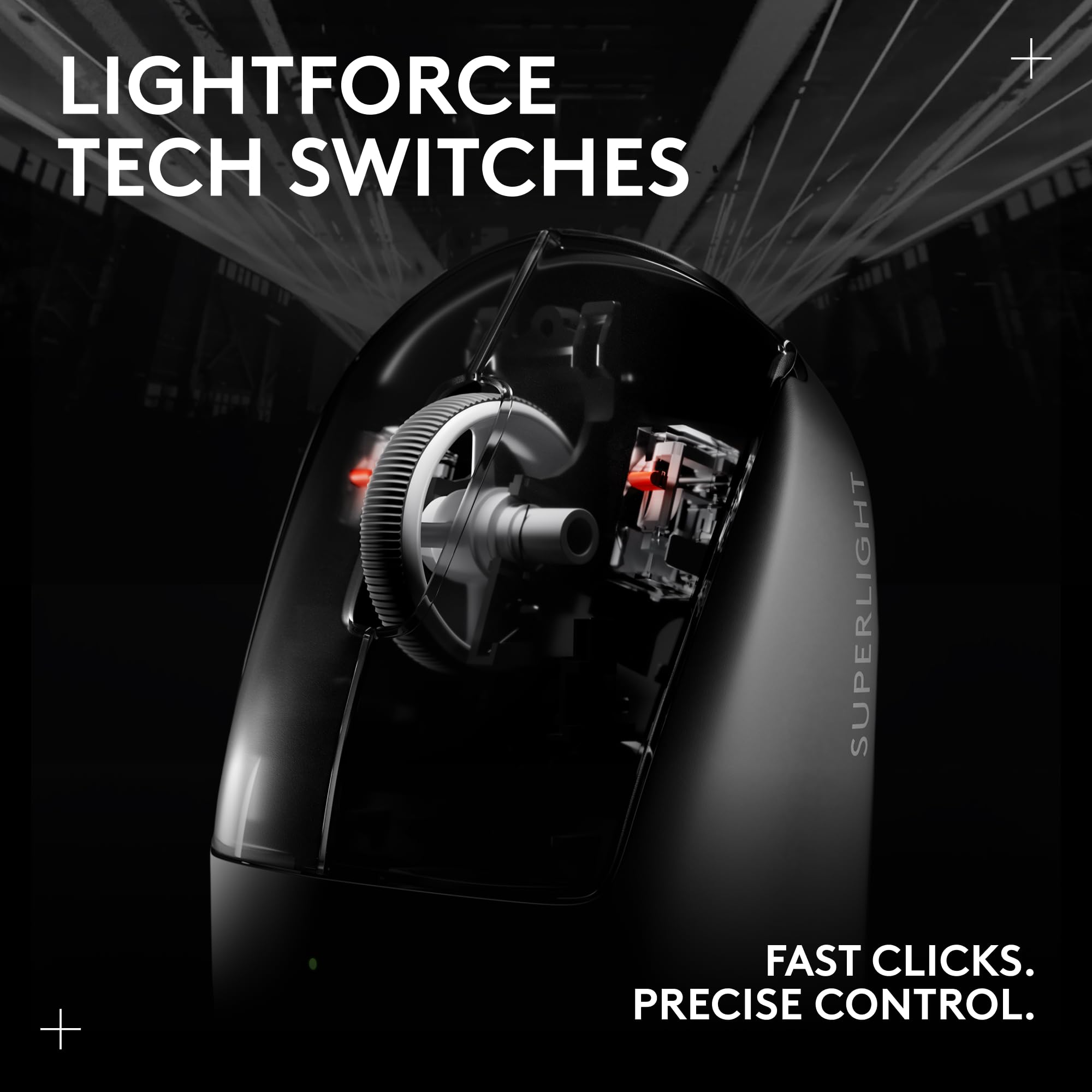 Logitech G PRO X Superlight 2 Wireless Gaming Mouse - Black