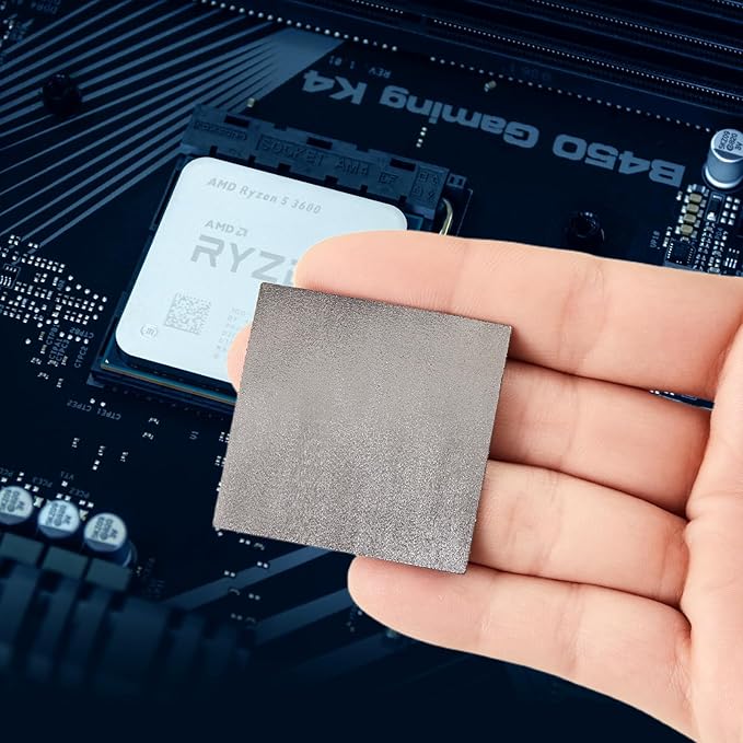 Thermal Pad,29 * 25 * 0.2mm,Graphene Thermal Pads for GPU/CPU/SSD/Electronics - Highly Efficient, Compressible (29 * 25mm)