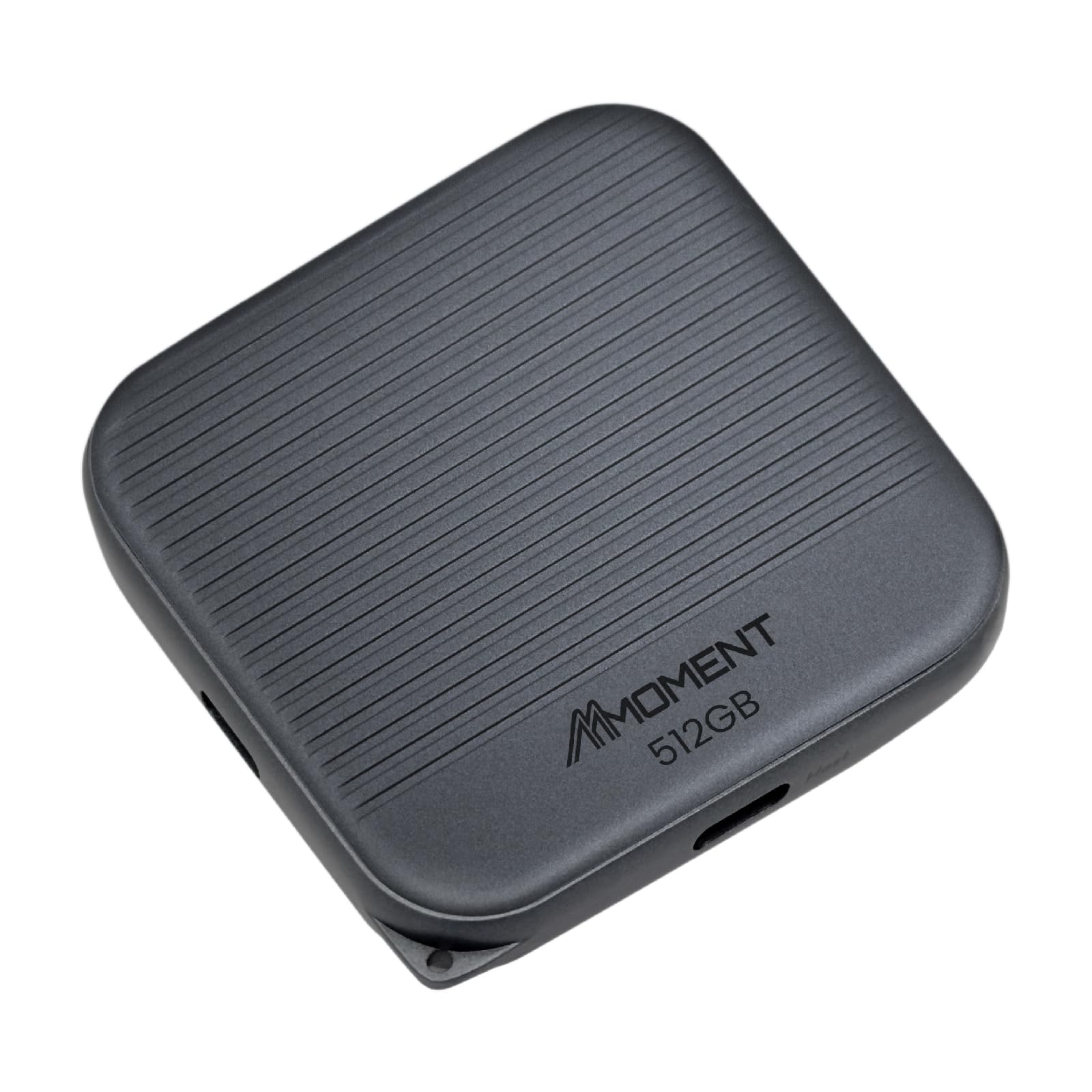 MMOMENT 512GB Portable SSD Magnetic Phone SSD, Dual USB-C, 950MB/s P100