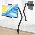 Tablet Stand for iPad, Aluminum Multi-Angle Adjustable Tablet Holder, Heavy-Duty Metal Base for Desk, Compatible with 5.1''-13'' iPad Pro, Surface, Kindle, Tablets, Portable Monitors and More (ZMXBZJ)