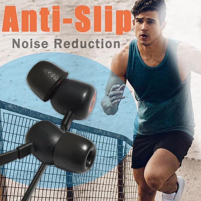 Memory Foam Earbuds Tips Replacement Fit 4.0mm-5.5mm Isolation Noise Replacement Foam Ear Tips for in-Ear Earphones with Storage Box