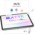 2 Pack Like Paper Screen Protector for iPad Air 5th & Air 4th (10.9 Inch)/ iPad Pro 11 (2022/21/20/18), Matte Anti Glare PET Film/Blue Light Filter/Drawing & Writing Feel Like on Paper