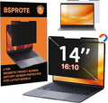 Magnetic Laptop Privacy Screen 14 Inch 16:10 Display- Removable Anti-Glare Blue Light Filter, Computer Privacy Screen Shield, Not for 14'' Laptops with 16:9 Resolution