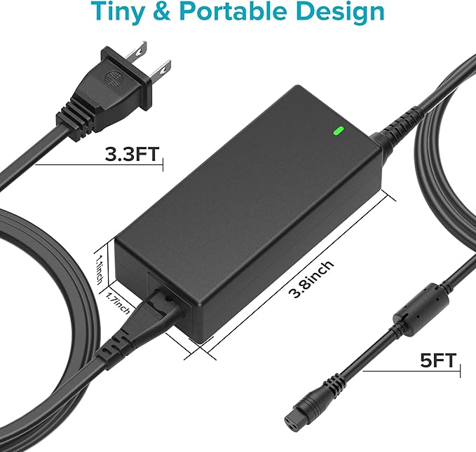 ZOZO Universal Laptop Charger 90W AC Adapter for HP Dell Gateway Toshiba Lenovo Acer ASUS Samsung Sony Ultrabook Chromebook DC Output 12V 15V 18.5V 19V 19.5V 20V Power Supply Cord with 19 Tips