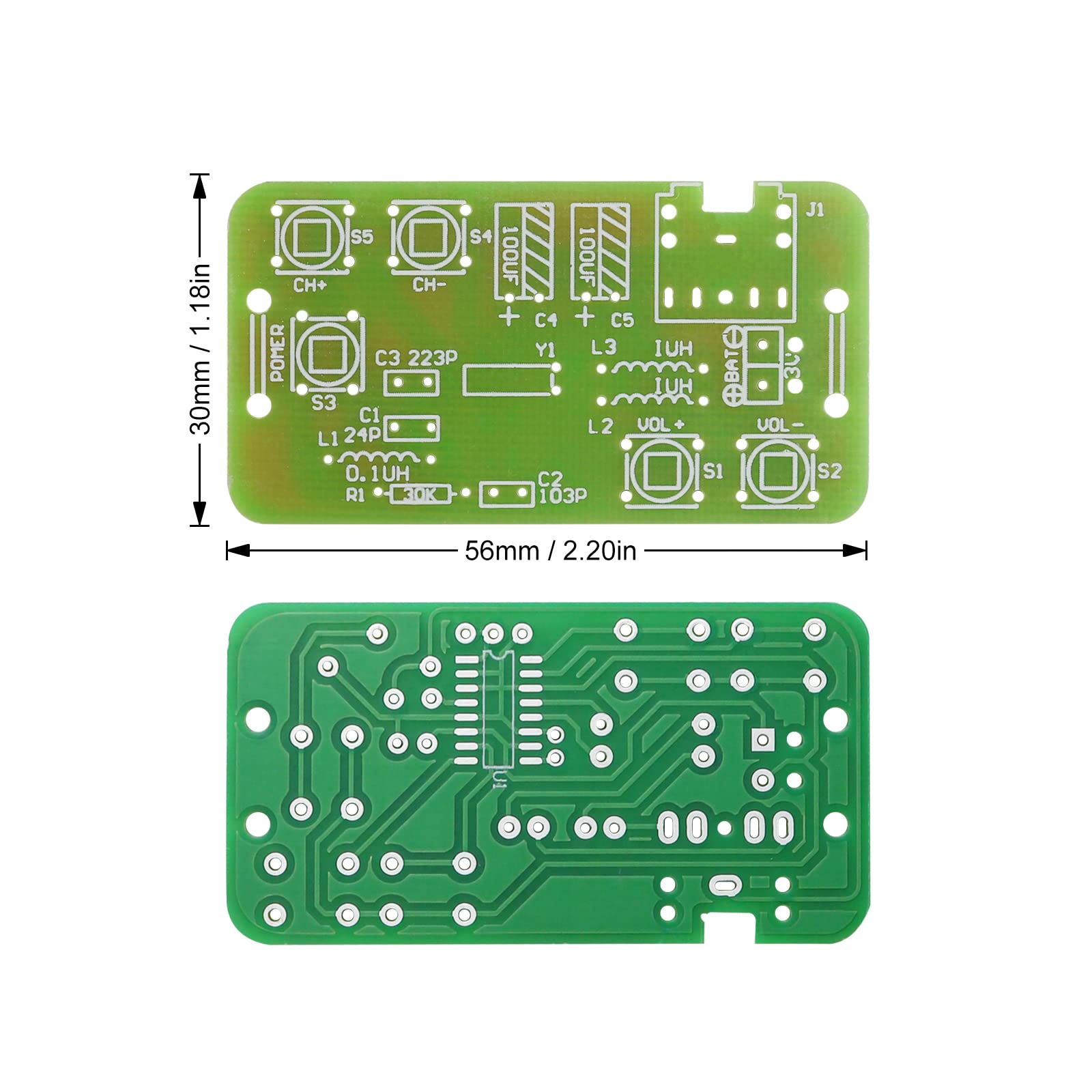 Yidab Soldering Practice Kit DIY Stereo Radio Plug-in Circuit Kit Learn Soldering Kit for Beginners