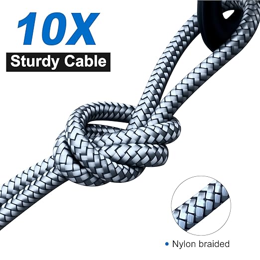 Tan QY USB 3.0 Extension Cable 10Ft, USB 3.0 High Speed Extender Cord Type A Male to A Female for PlayStation, Xbox, USB Flash Drive, Hard Drive, Card Reader,Scanner,Printer,Keyboard (Silver, 10Ft)