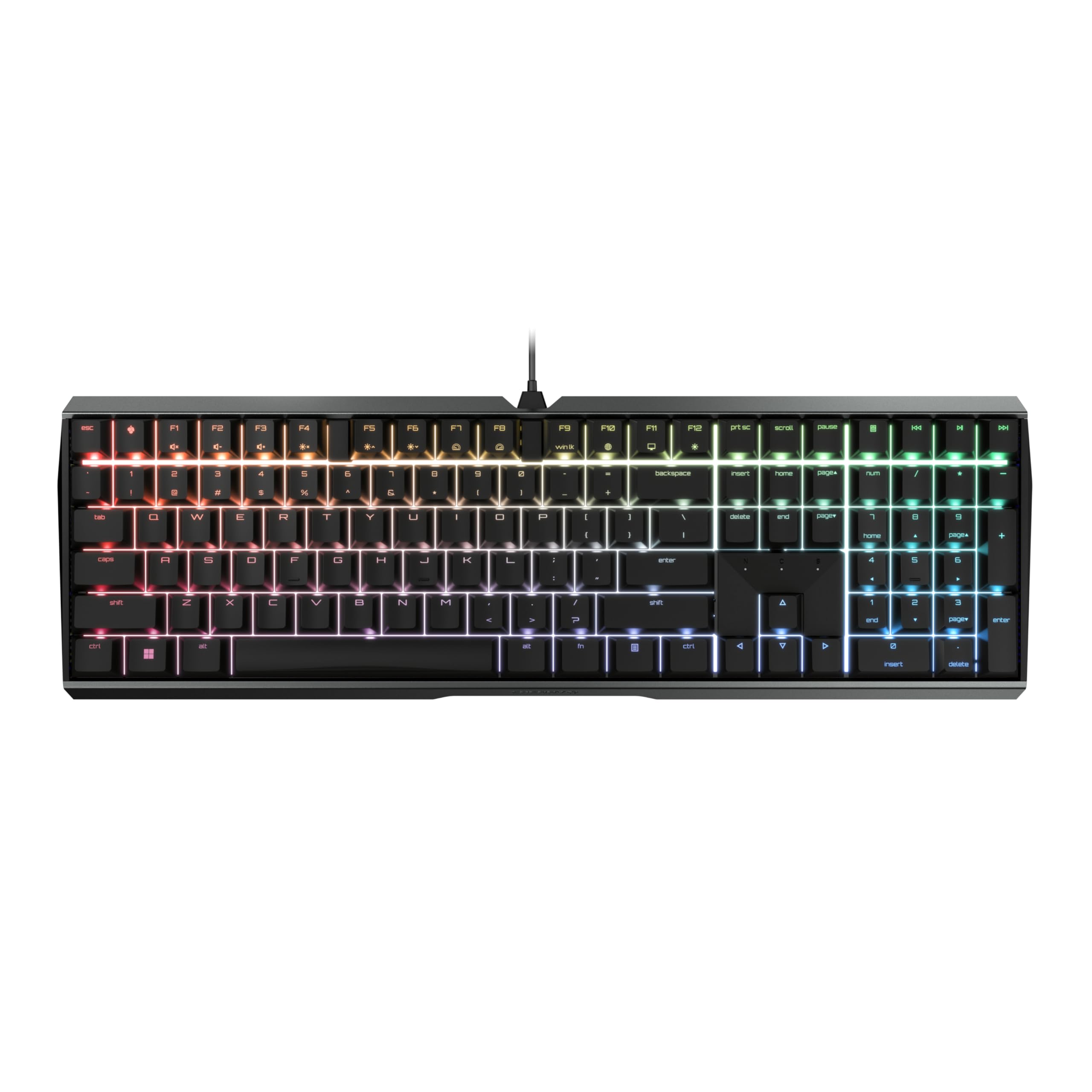 Cherry MX 3.0S Wired Mechanical Gaming Keyboard MX2A Silent RED Switches