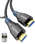 8K Short HDMI Cable 3.3FT - Certified Ultra High Speed HDMI Cable,48Gbps,8K 60hz,4K 120hz,Braided,eARC - Compatible for HDTV,PS5,PS4,Blu-ray