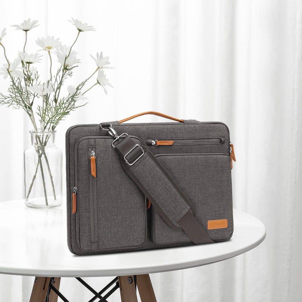 MOSISO 360 Protective Laptop Shoulder Bag, 15-15.6 inch Computer Bags