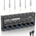 LZSIG Mini Audio Mixer, Ultra Low-Noise, 6-Channel, 6 IN 1 OUT