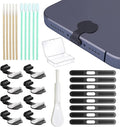 USB C Dust Plug, Type-C Port Cover for iPhone17/ iPhone16/15 Series Charger Port & Speaker Dust Cover, 8-Pack Soft Silicone Anti-Dust Plug Covers Set
